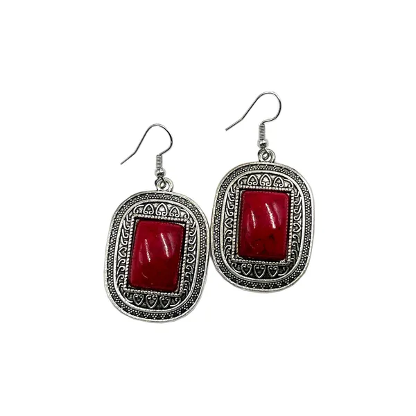 Red_Oxidised_Monalisa_Stone_Earrings_Rectangular_Stone_With_Antique_Frame_Lightweight_Ethnic_Jewellery_For_Women