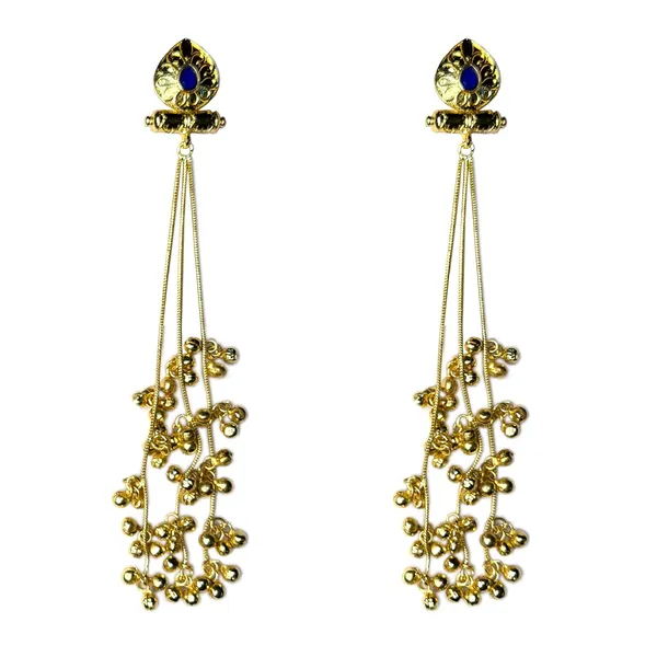 Golden_Kashmiri_Long_Tassel_Ghungroo_Drop_Earrings_For_Women_(Style_A)_Gold_Tone_Kundan_Inspired_Statement_Earrings