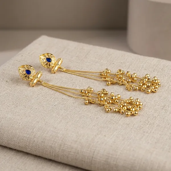 Golden_Kashmiri_Long_Tassel_Ghungroo_Drop_Earrings_For_Women_(Style_A)_Gold_Tone_Kundan_Inspired_Statement_Earrings