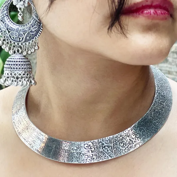 Oxidised_Traditional_Rajasthani_Hansuli