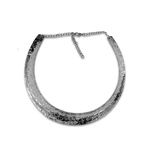 Silver_Statement_Collar_Necklace_Collection_For_Women_|_Golden_&_Silver_|_Anti_Tarnish_|_Multiple_Styles_&_Finishes_|_Adjustable_Chain