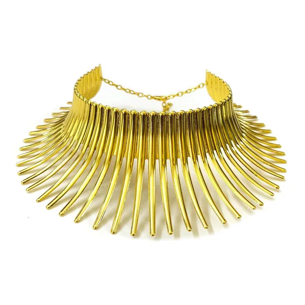 Golden_Statement_Collar_Necklace_Collection_For_Women_|_Golden_&_Silver_|_Anti_Tarnish_|_Multiple_Styles_&_Finishes_|_Adjustable_Chain