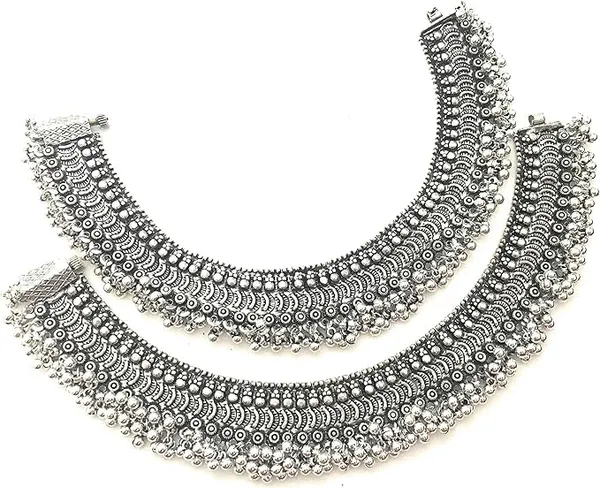 Oxidised_Silver_Oxidized_German_Traditional_Ethnic_Broad_And_Heavy_Payal_Anklets_(Paejeb)_For_Women_And_Girls_30_Mm_Wide