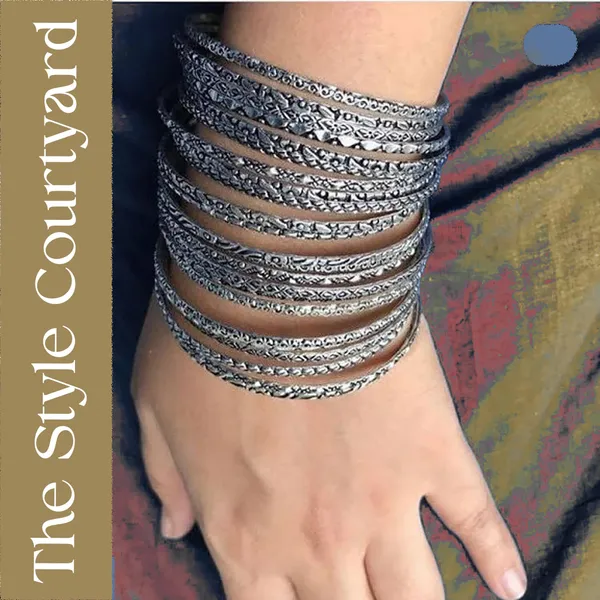 Oxidised_Silver_Set_Of_12_Contemporary_German_Oxidized_Bangles_For_Women_-_Antique_Black_Metal_Chudi_Set_(2.8_Size)_For_Women_And_Girls_From