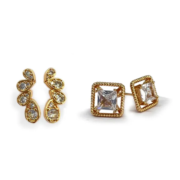Golden_Combi_Pack_Of_2_Stud_American_Diamond_Earrings_Golden_Square_Shaped_&_Long_Studs_For_Women_And_Girls