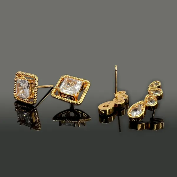 Golden_Combi_Pack_Of_2_Stud_American_Diamond_Earrings_Golden_Square_Shaped_&_Long_Studs_For_Women_And_Girls