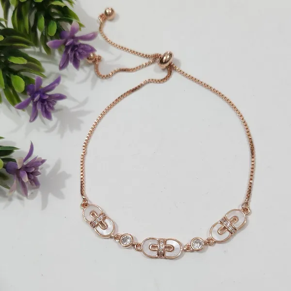 Rosegold_Brass_Adjustable_Bracelet_For_Women