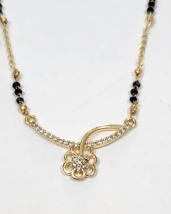 Brass_high_gold_flower_mangalsutra_Buy_one_get_one_free