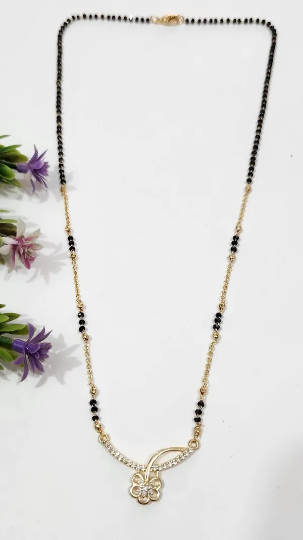 Brass_high_gold_flower_mangalsutra_Buy_one_get_one_free