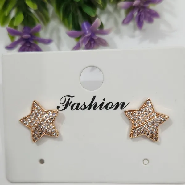 Rose_Gold_Brass_Celestial_Gold_Studs_For_Women