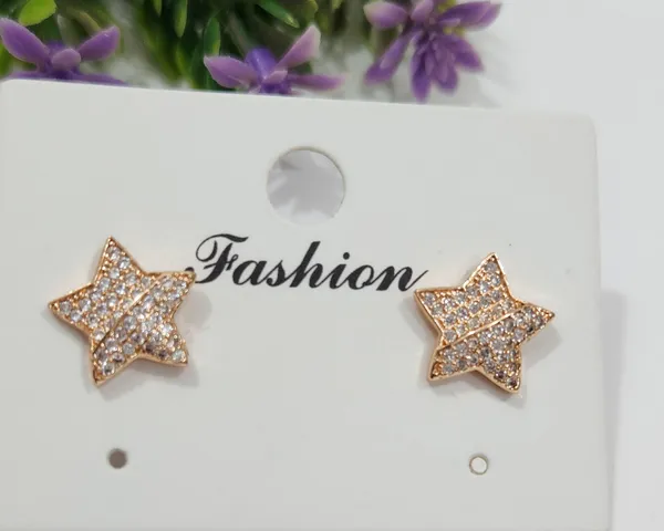 Rose_Gold_Brass_Celestial_Gold_Studs_For_Women