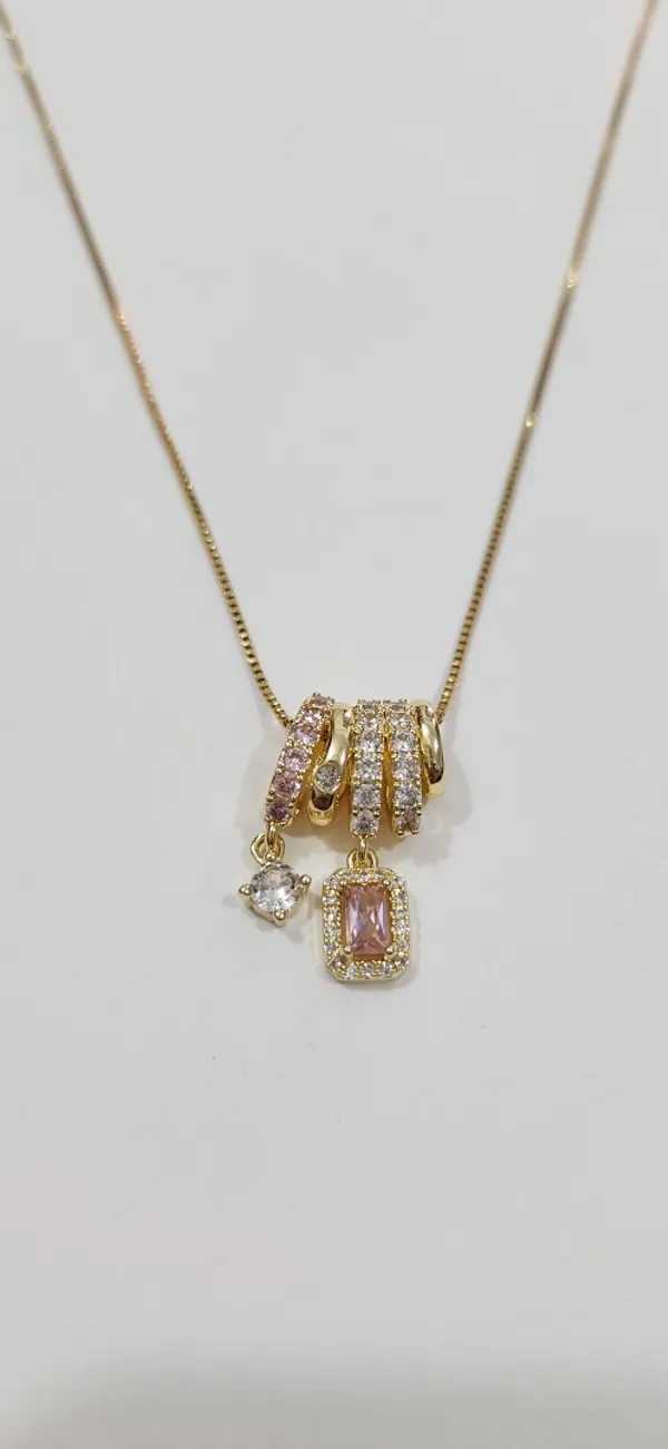 Gold_Brass_Charm_Necklace_For_Women