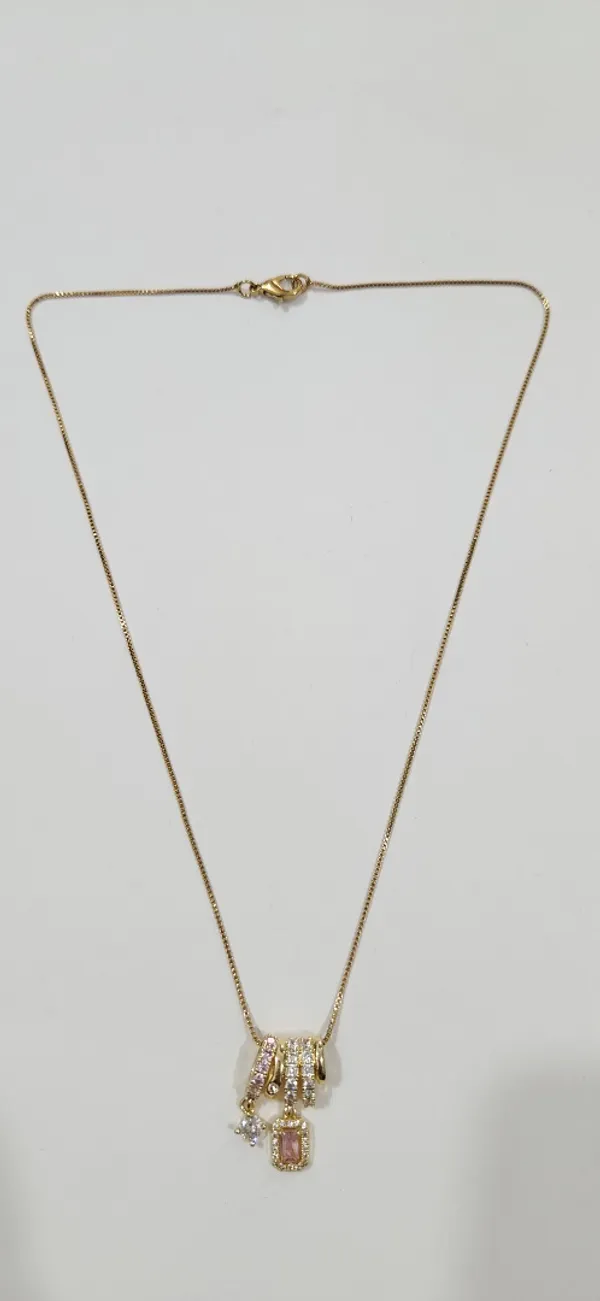 Gold_Brass_Charm_Necklace_For_Women