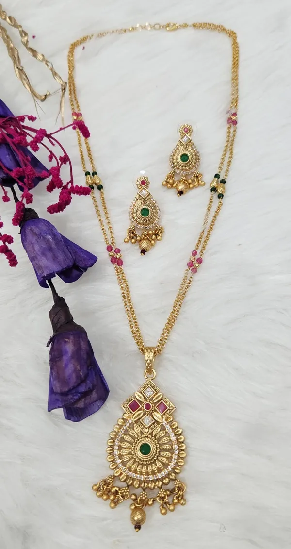 Classic_Meenakari_Kundan_Set