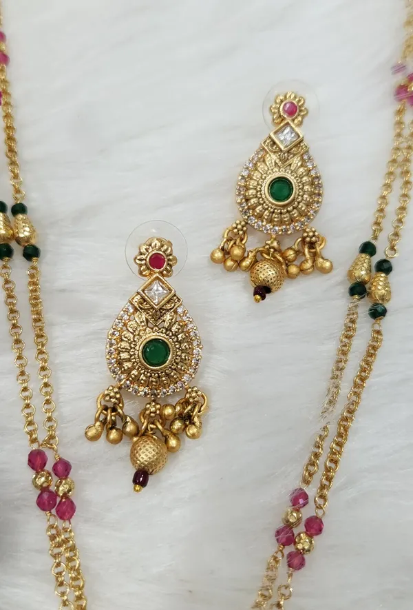 Classic_Meenakari_Kundan_Set