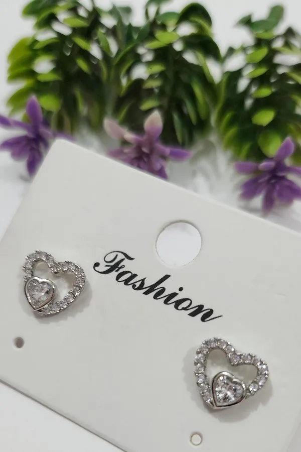 Silver_Plated_Brass_Double_Heart_Diamond_Studs_For_Women