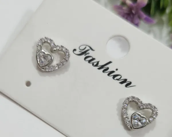 Silver_Plated_Brass_Double_Heart_Diamond_Studs_For_Women