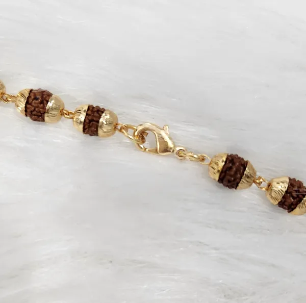 Gold_pleted_Rudrax_Mala
