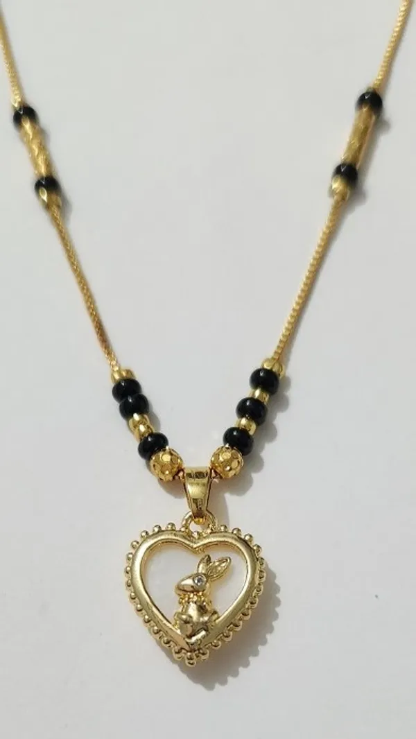 Heart_mangalsutra_Brass_high_gold_