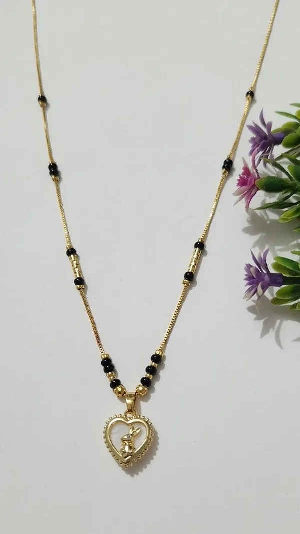 Heart_mangalsutra_Brass_high_gold_