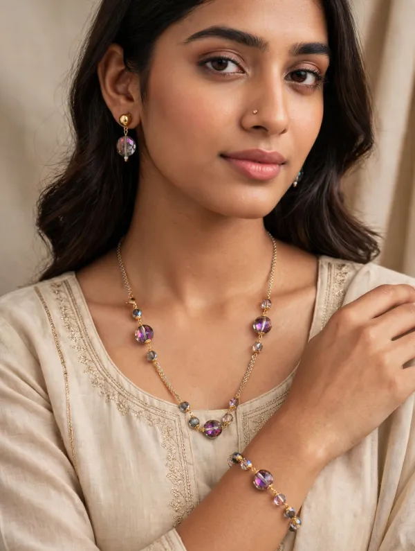 Lavender_Orchid_Faceted_Crystal_Station_Jewellery_Set