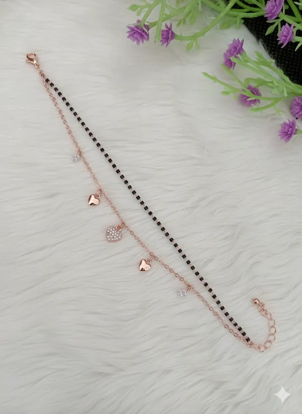 Rose_Gold_Brass_Leady_Heart_Necklace_Get_Hand_Mangalsutra_For_Women