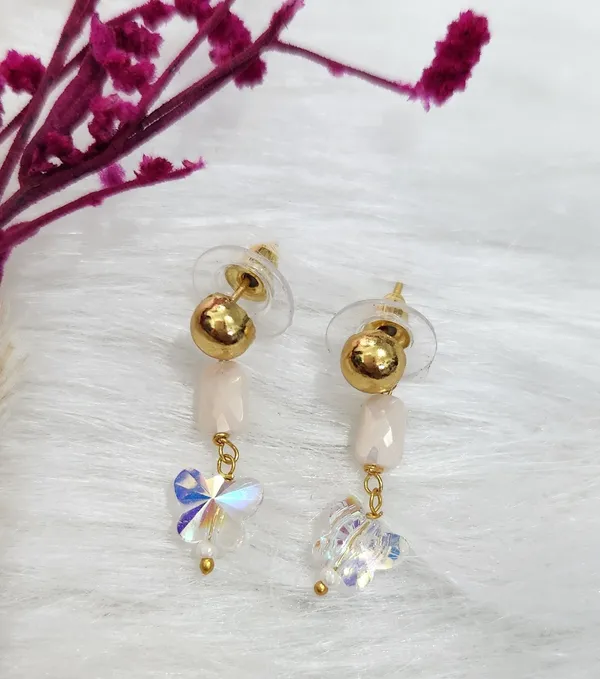 Multy_Crystal_Chain_Bracelate_and_Earing_Combo