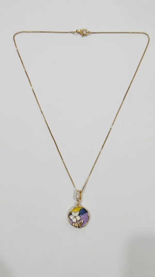 Golden_Brass_Rainbow_Kamal_Necklace_For_Women