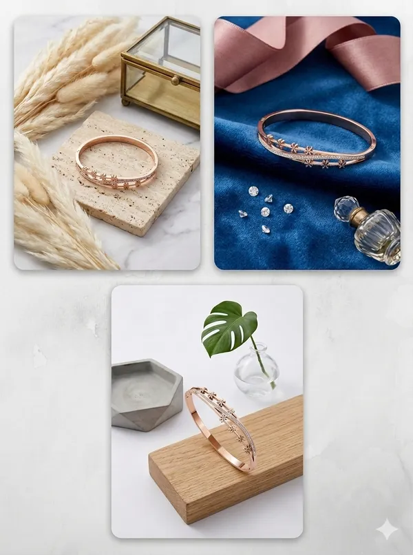 Rose_Gold-Plated_Floral_Double_Band_Bangle