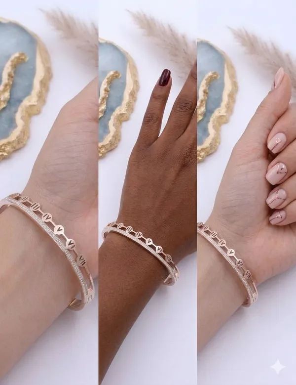 Rose_Gold-Plated_Roman_Numeral_Double_Band_Bangle