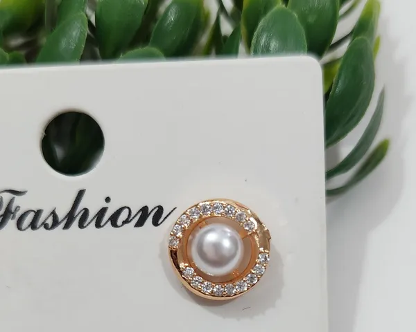 Rose_Gold_Brass_Pearl_Stude_For_Women