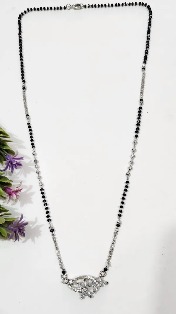 Silver_Diomnd_pandal_mangalsutra