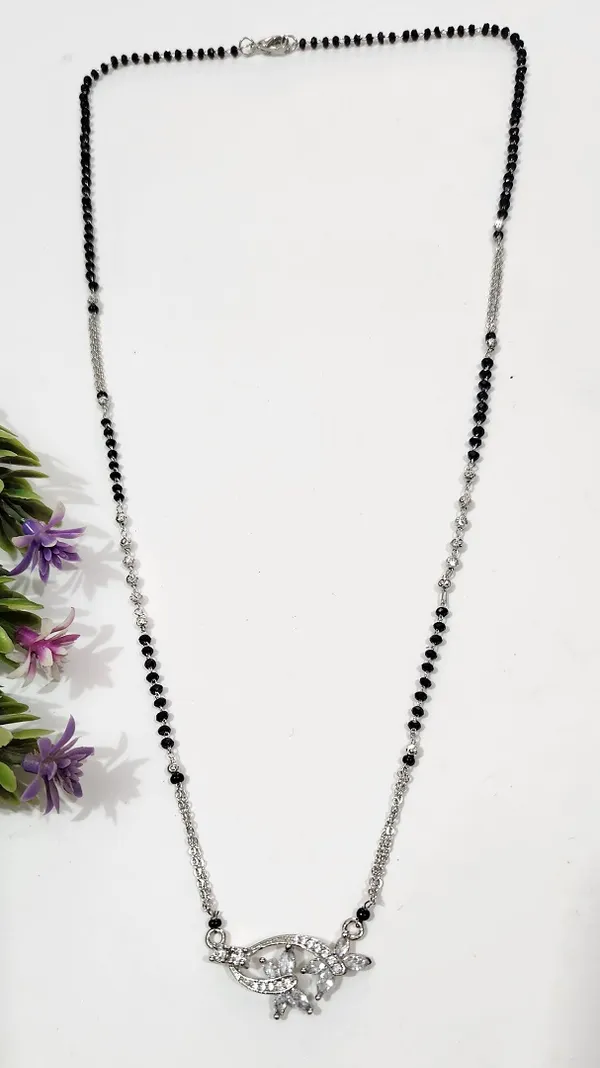 Silver_Diomnd_pandal_mangalsutra