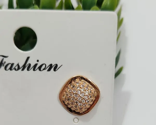 Rose_Gold_Brass_Starlight_Square_Earring_For_Women