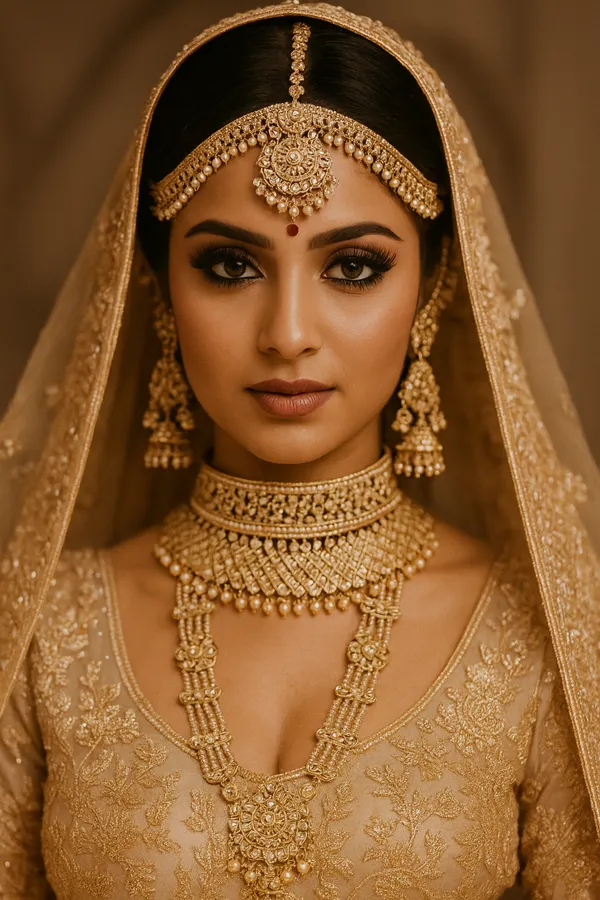 Emblished_Golden_Studd_Kundan_Bridal_Jewellery