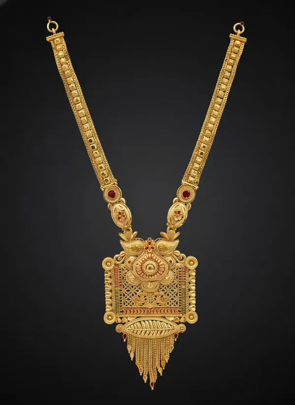 1_GM_Gold_Plated_Mandira_Long_Rani_Haar_set