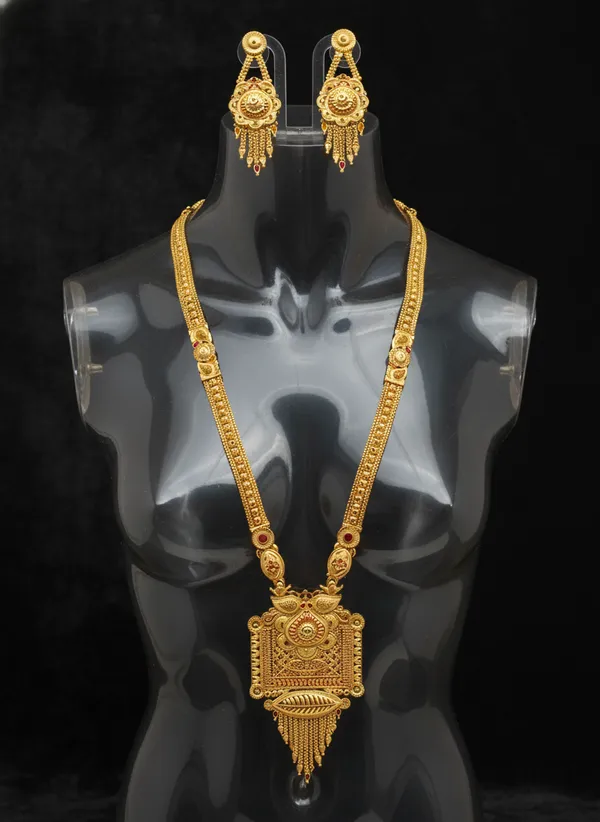 1_GM_Gold_Plated_Mandira_Long_Rani_Haar_set