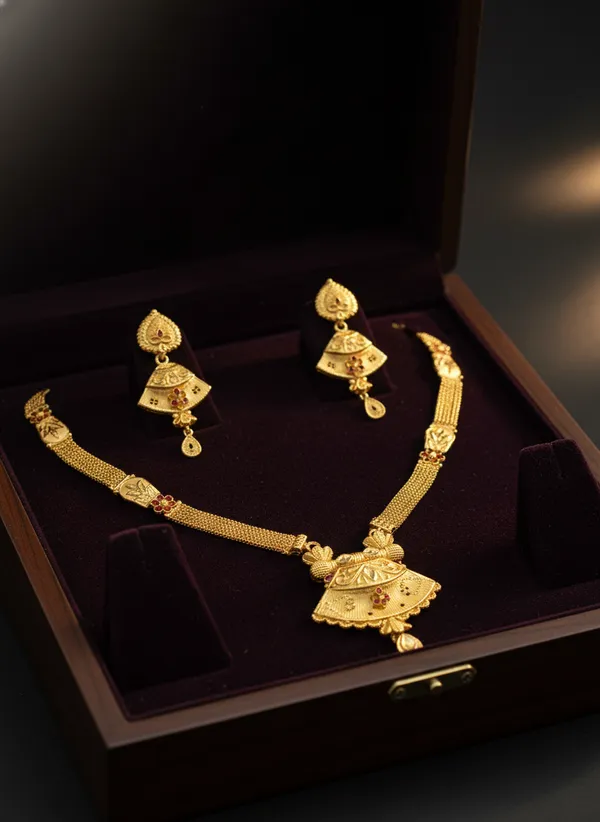 1_GM_Gold_Plated_Tirumla_long_necklace_set