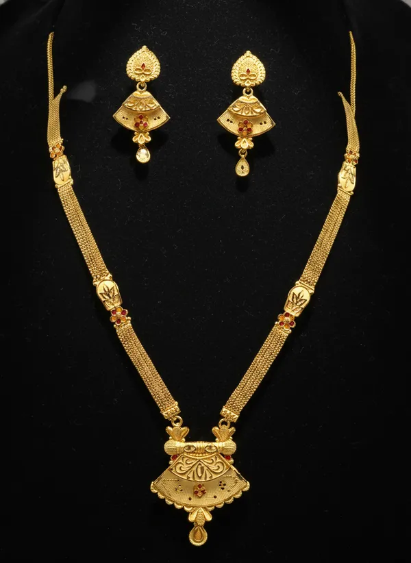 1_GM_Gold_Plated_Tirumla_long_necklace_set