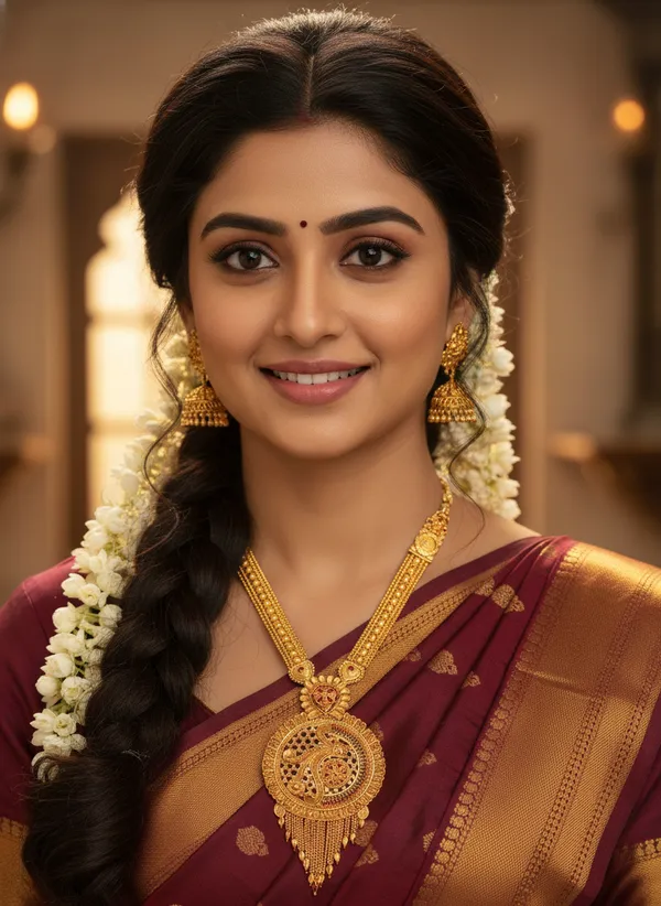 1_GM_Gold_plated_Peacock_studd_Rani_Haar