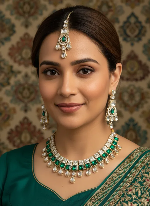 Emaraled_Green_Kundan_Necklace_Set