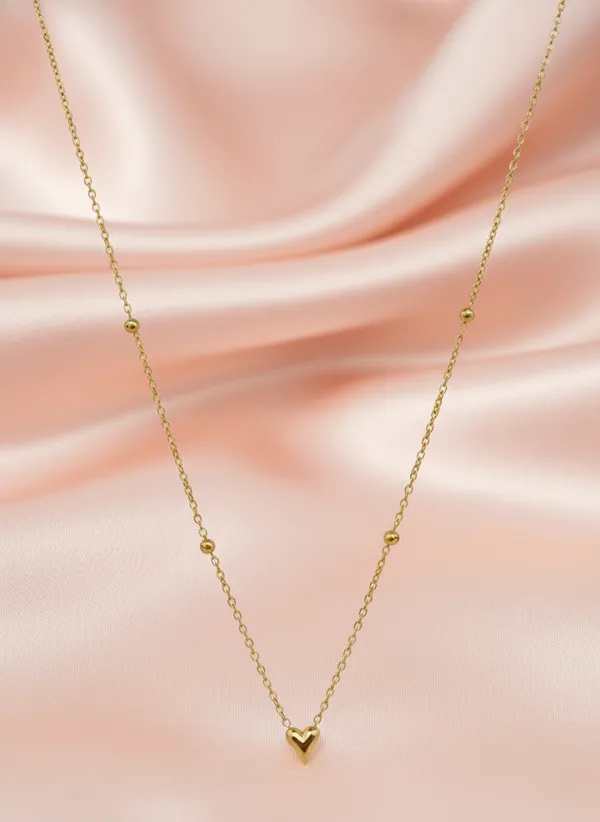 Heart_Round_gold_studd_Anti_Tarnish_chain