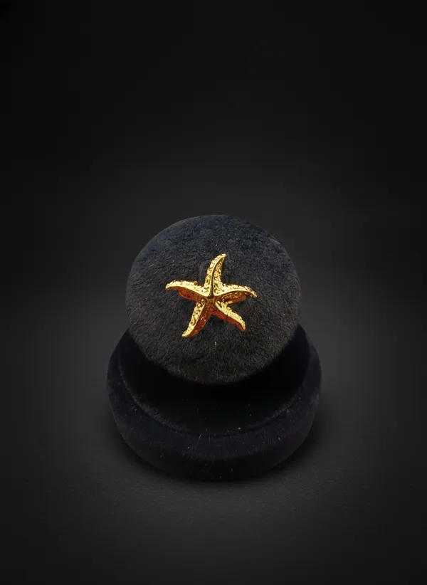 Starfish_Voguish_18K_Gold-Plated_Abstract_Openable_Finger_Ring