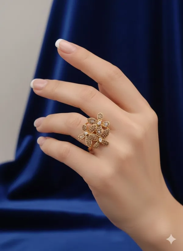 Gold_Diamond_Floral_Vogue_Cz_American_Diamond_Ring