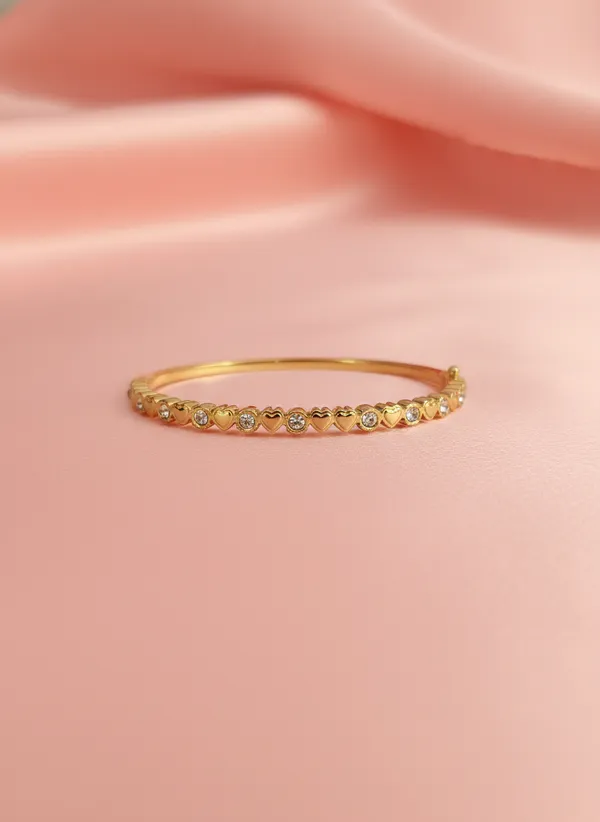 Orkut_Diamond_studd_Anti_Tarnish_Bracelet