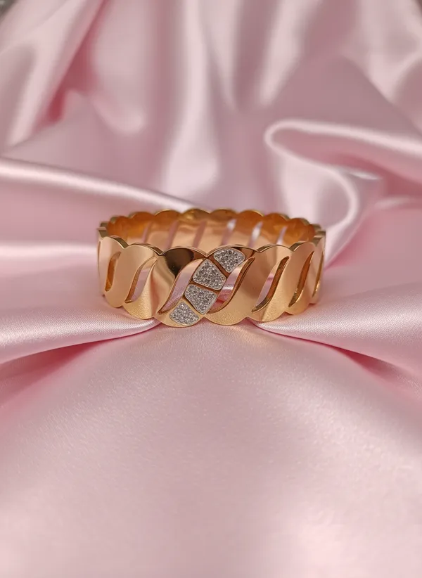 HJAT6441264_Feather_Diamond_Studd_Anti_tarnish_Bracelet
