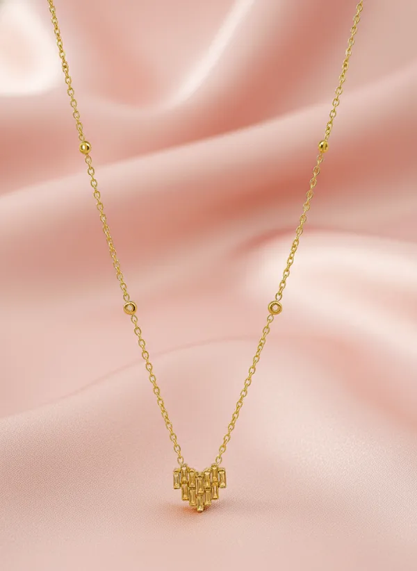 Robot_Heart_Anti_Tarnish_Necklace_chain