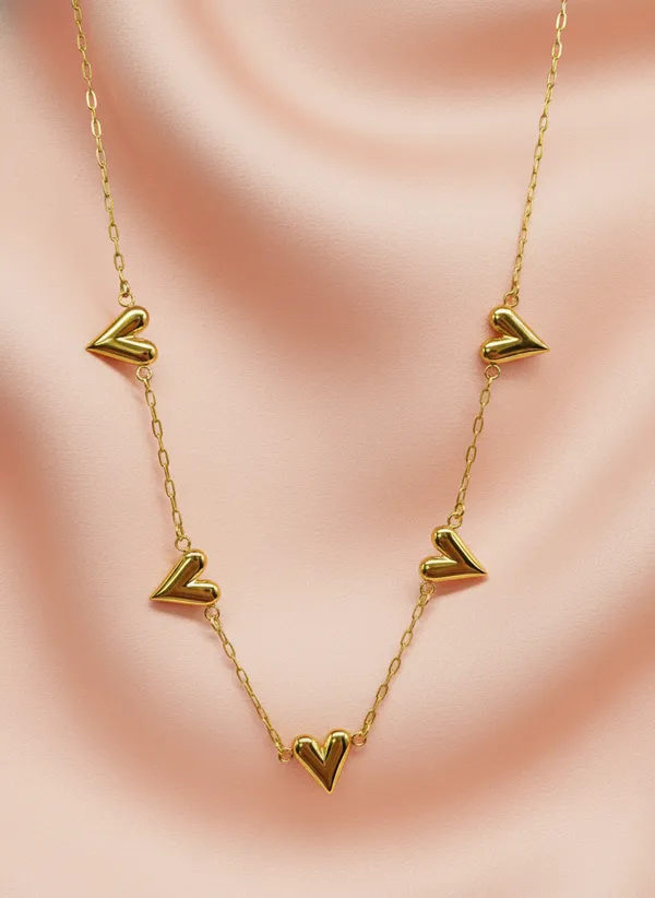 Silk_Heart_Anti_Tarnish_Necklace_set