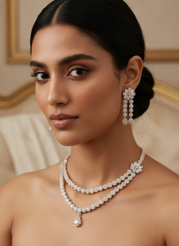 Victorian_layered_style_American_Diamond_Necklace_set