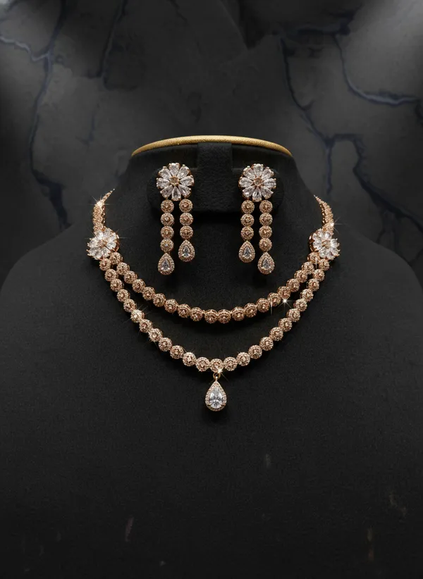Victorian_layered_style_American_Diamond_Necklace_set